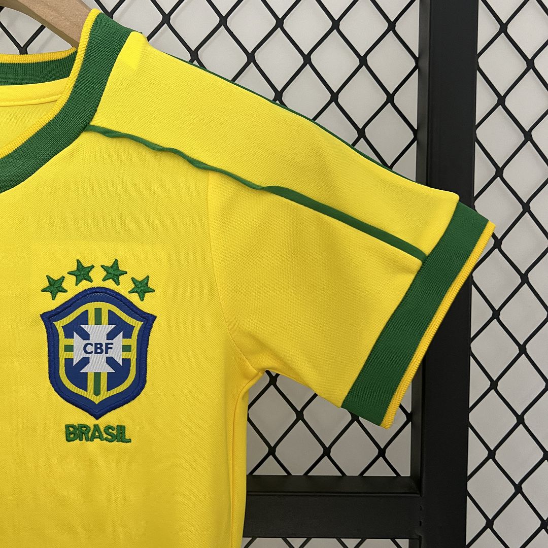 Brazil Home Retro Kids Kit 1998
