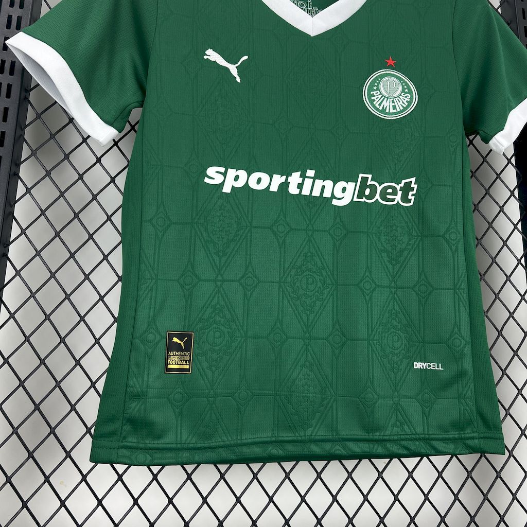 Palmeiras 2025/26 Home Kids Kit