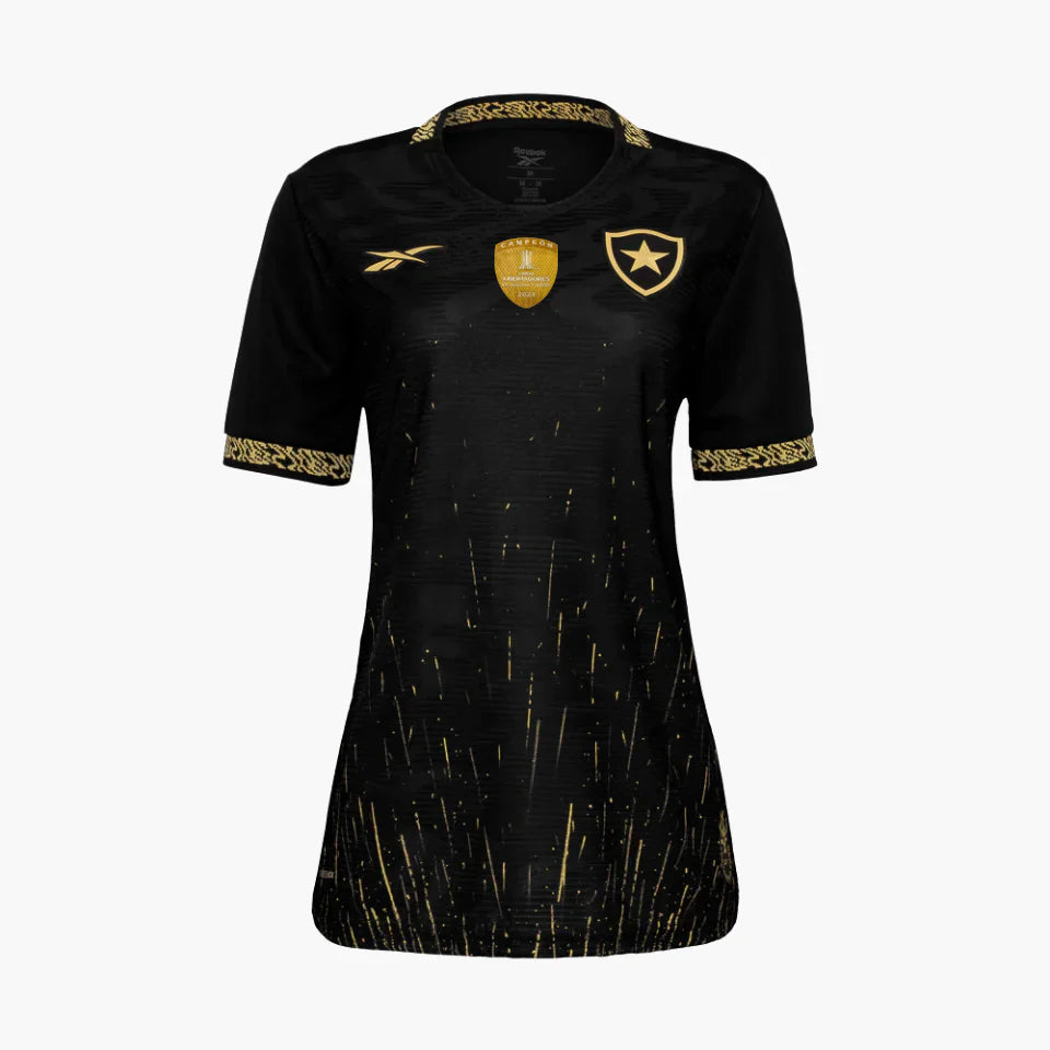 Camisa Feminina Reebok Botafogo 2024/25 II - Patch Libertadores