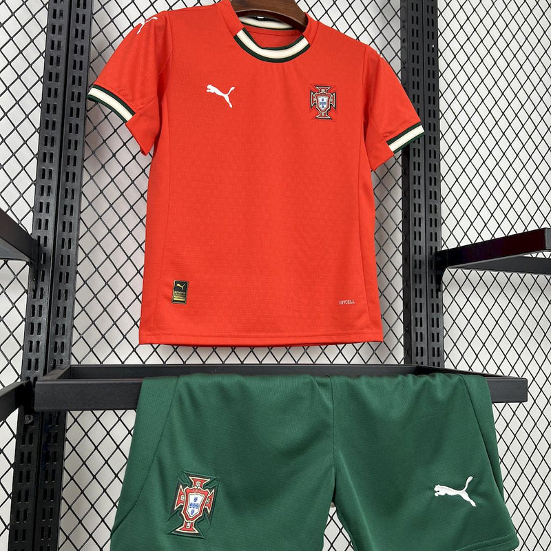 Portugal 2025/26 home Kids Kit - Puma