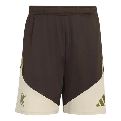 Conjunto Flamengo Treino C/Zíper 26/27 - Marrom