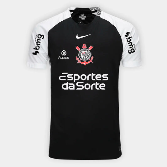 Camisa  Corinthians 2025/26 II Torcedor Com Patrocínios