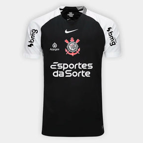 Camisa Nike Corinthians 2025/26 II Torcedor Com Patrocínios