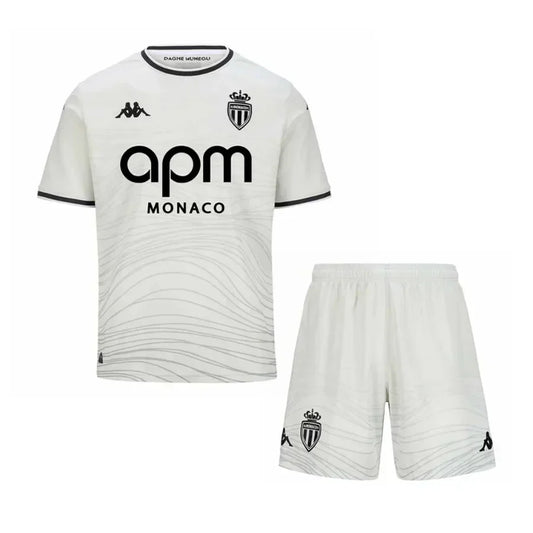 Kids AS Monaco Third Jersey 2024/25