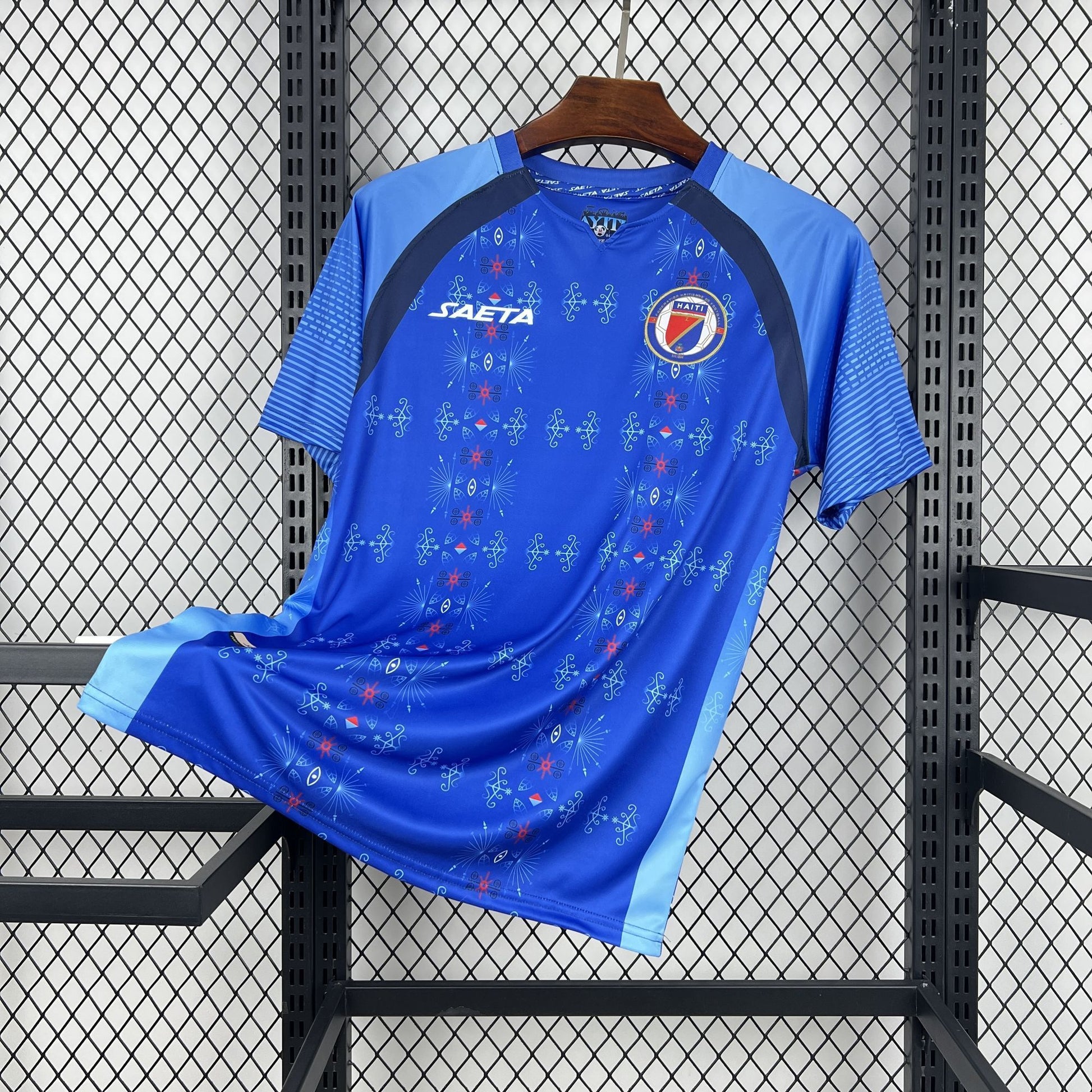 Mens Haiti 2026 World Cup Home Jersey - Fan Version - Jersey Zone