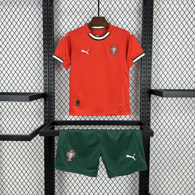 Portugal 2025/26 home Kids Kit - Puma