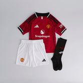 Kid's Manchester United Home Jersey 25/26