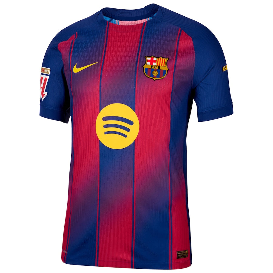 Barcelona 2025/26 Home Jogador Authentic Player [Slim Fit] Player [Slim Fit] Player [Slim Fit] Jersey with Patch - Player - Slim Fit