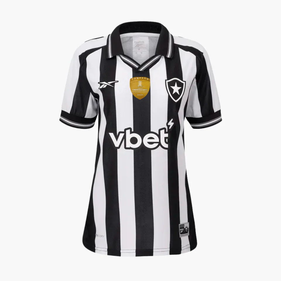 Camisa Feminina Reebok Botafogo 2025/26 - Patch Campeao Libertadores