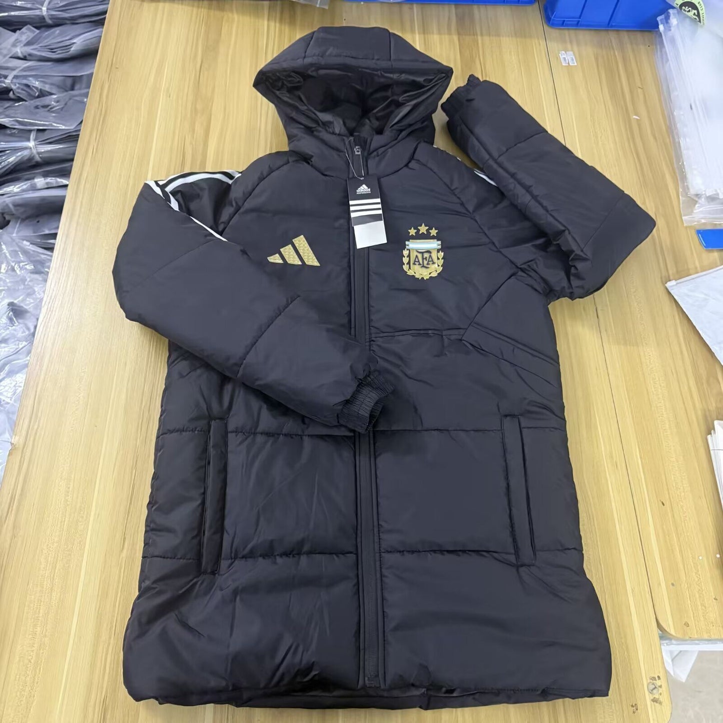 Argentina Long Coat Puffer Jacket World Cup 2026