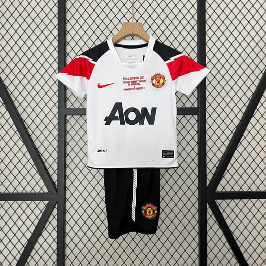 Kit Kids Retro Manchester United Away Jersey 2011/12