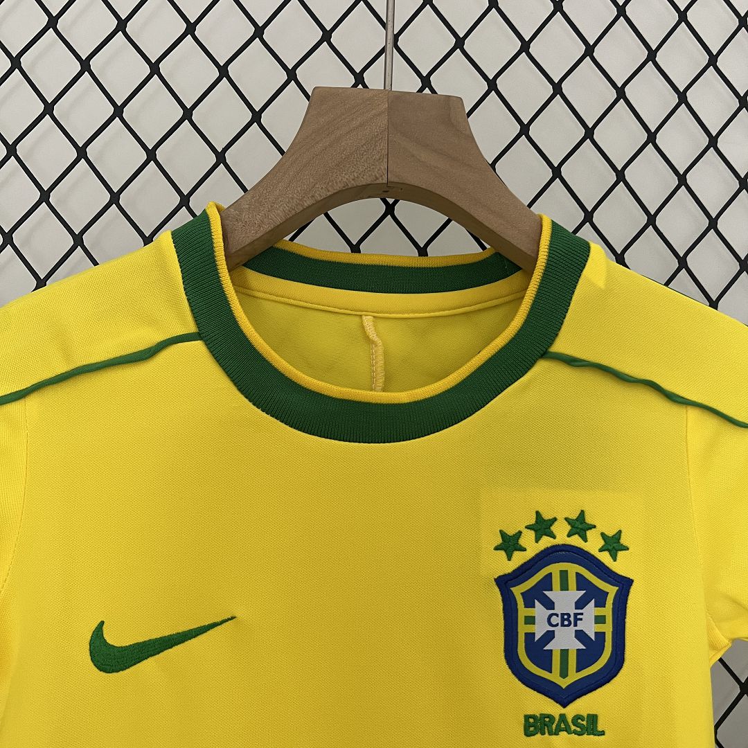 Brazil Home Retro Kids Kit 1998