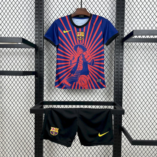 Barcelona 2025/26  - Kit Kids Monkey D. Luffy