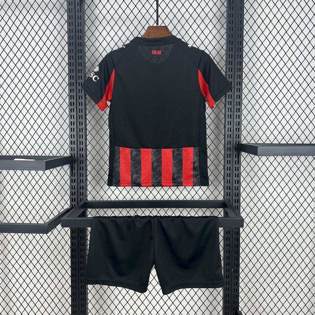 AC Milan 2025/26 Home Kids Kit
