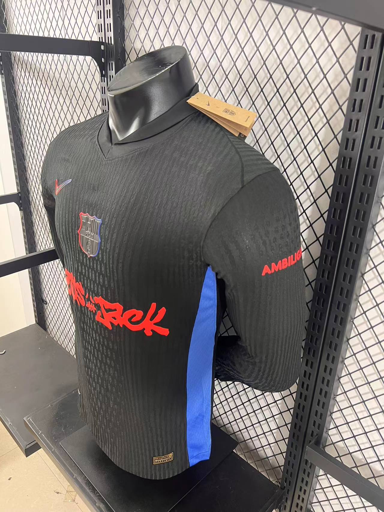 Barcelona 2025/26 Travis Scott Authentic Player Long Sleeve [Slim Fit]