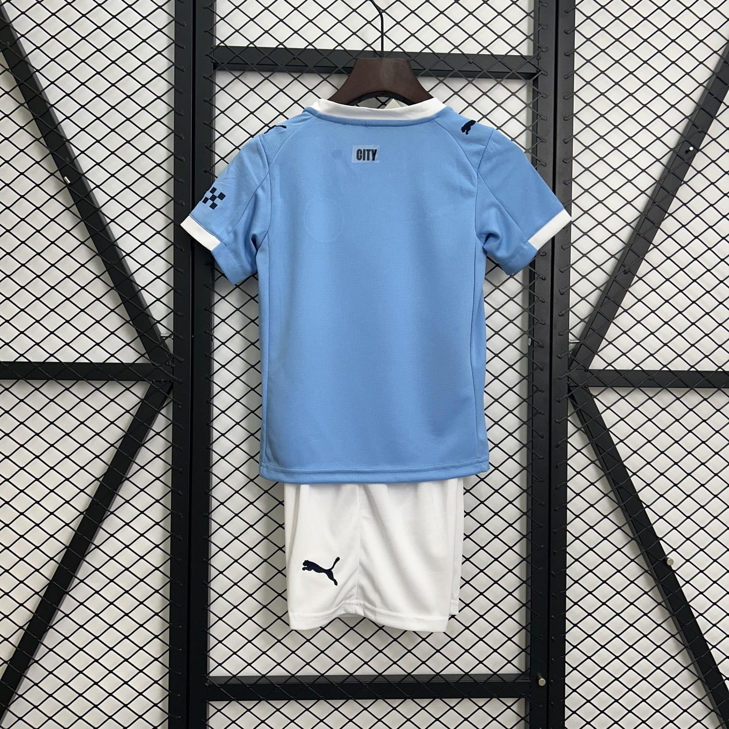 Manchester City 2025/26 home Kit Kids