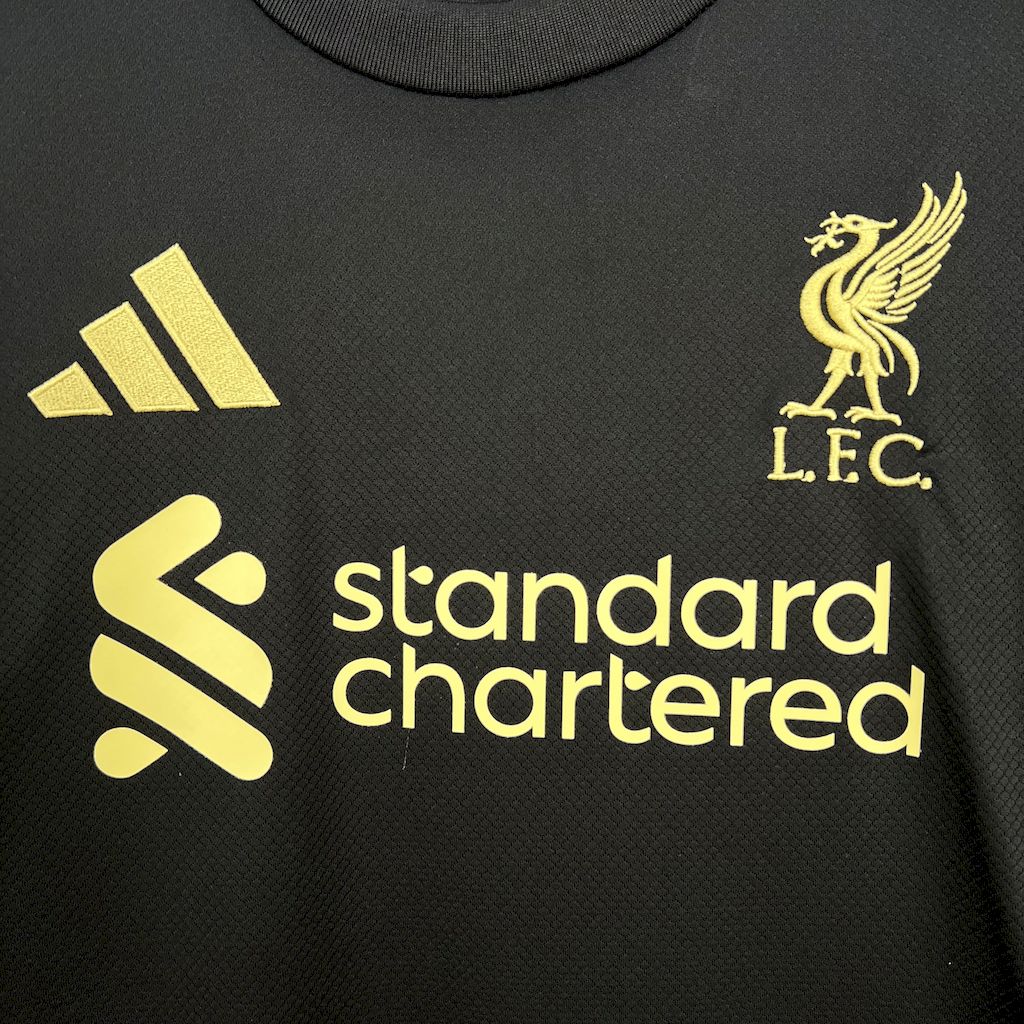 Liverpool 2025/26 Black Gold Edition Jersey