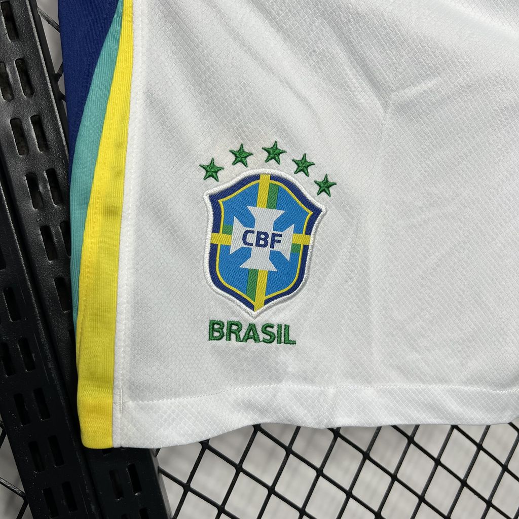 Brasil 2024/25  Shorts Brazil White