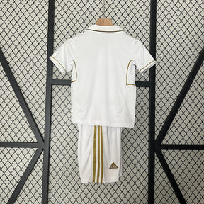 Kit Kids Retro Real Madrid Home Jersey 2011/12