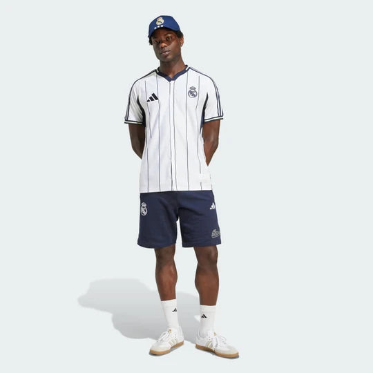 Real Madrid Home Jersey 2025/26 - Version Baseball US Pack [Slim Fit]