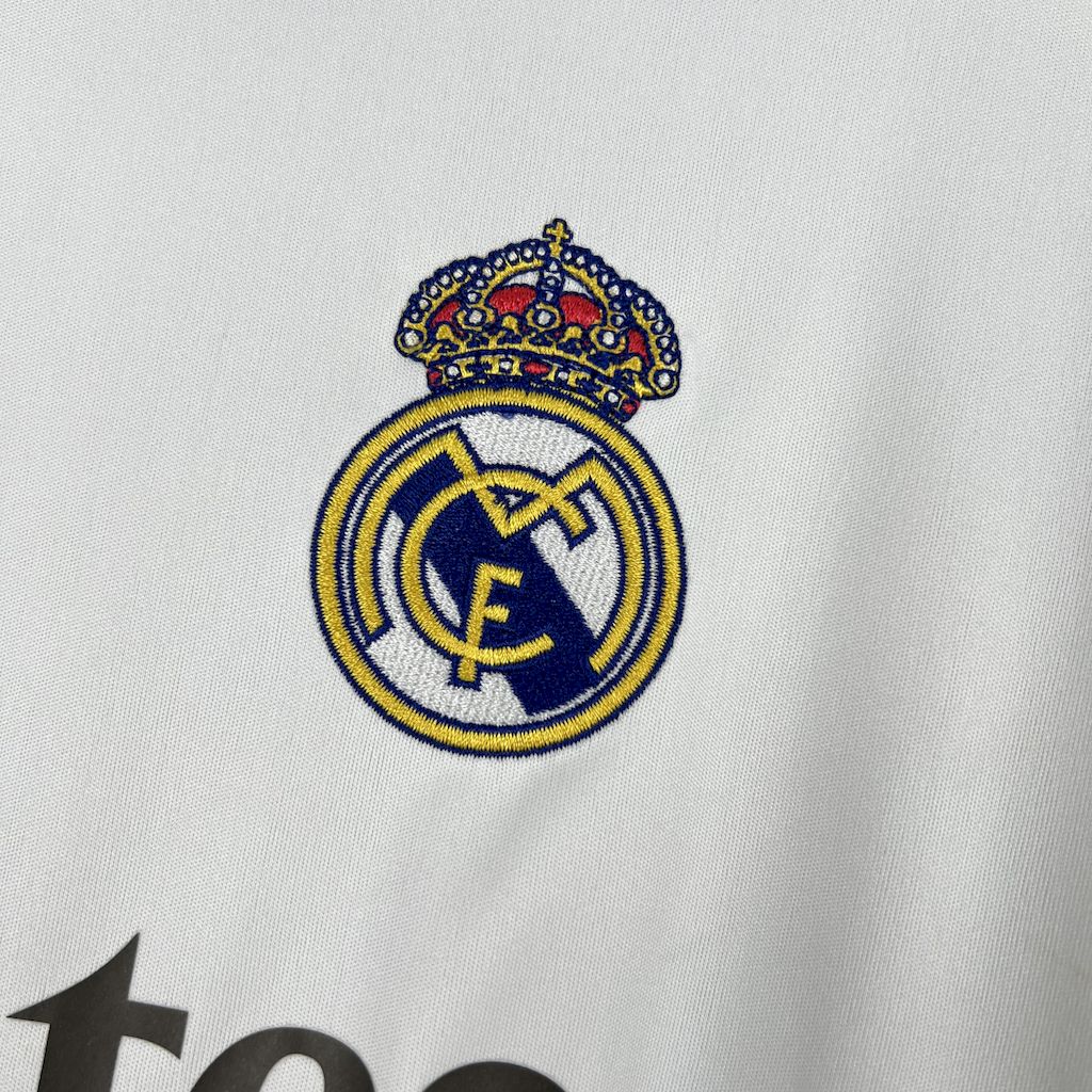 Real Madrid 2025/26 Home Long Sleeves Jersey