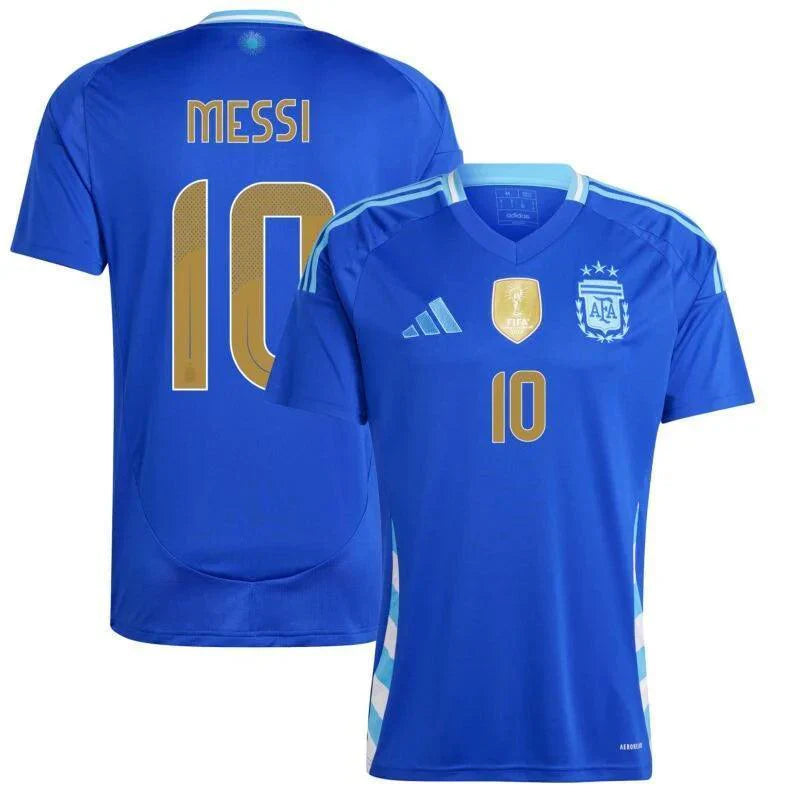 Argentina Away Jersey 2024/25 Messi 10
