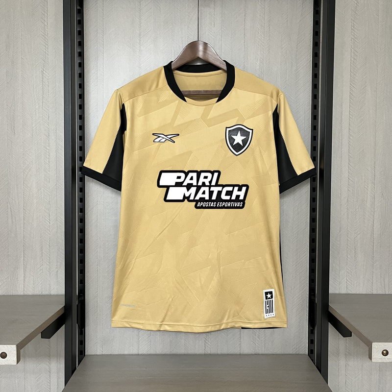 Botafogo Goalkeeper Gold 2024/25 - All Sponsors - Reebook