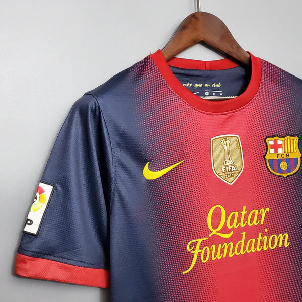 Retrô Barcelona Home 2012/13 – Patch FIFA