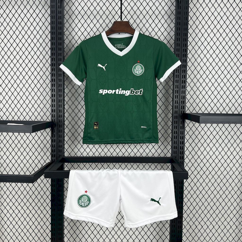 Palmeiras 2025/26 Home Kids Kit