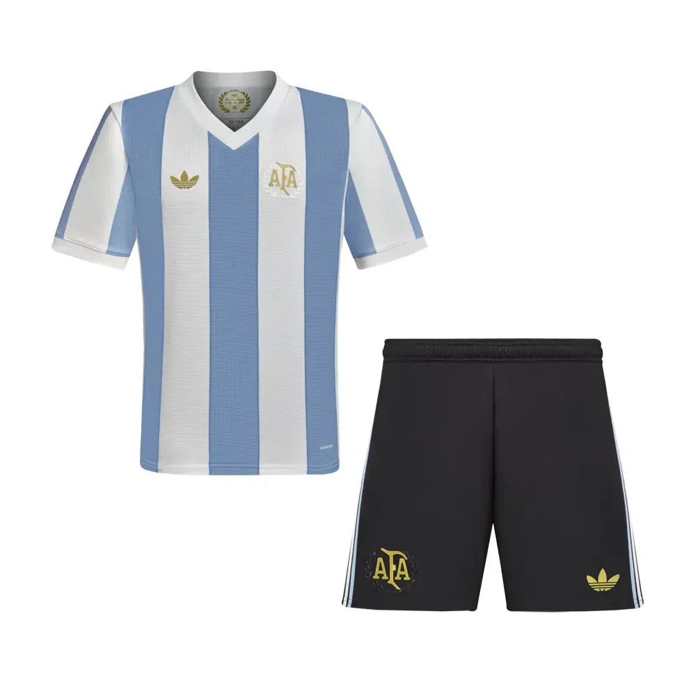 Kids Argentina 50th Anniversary Home Jersey 2024