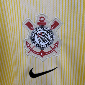 Corinthians 2025/26 Yellow goalkeeper Jersey - Fan Version