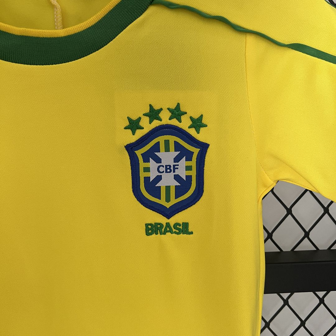 Brazil Home Retro Kids Kit 1998