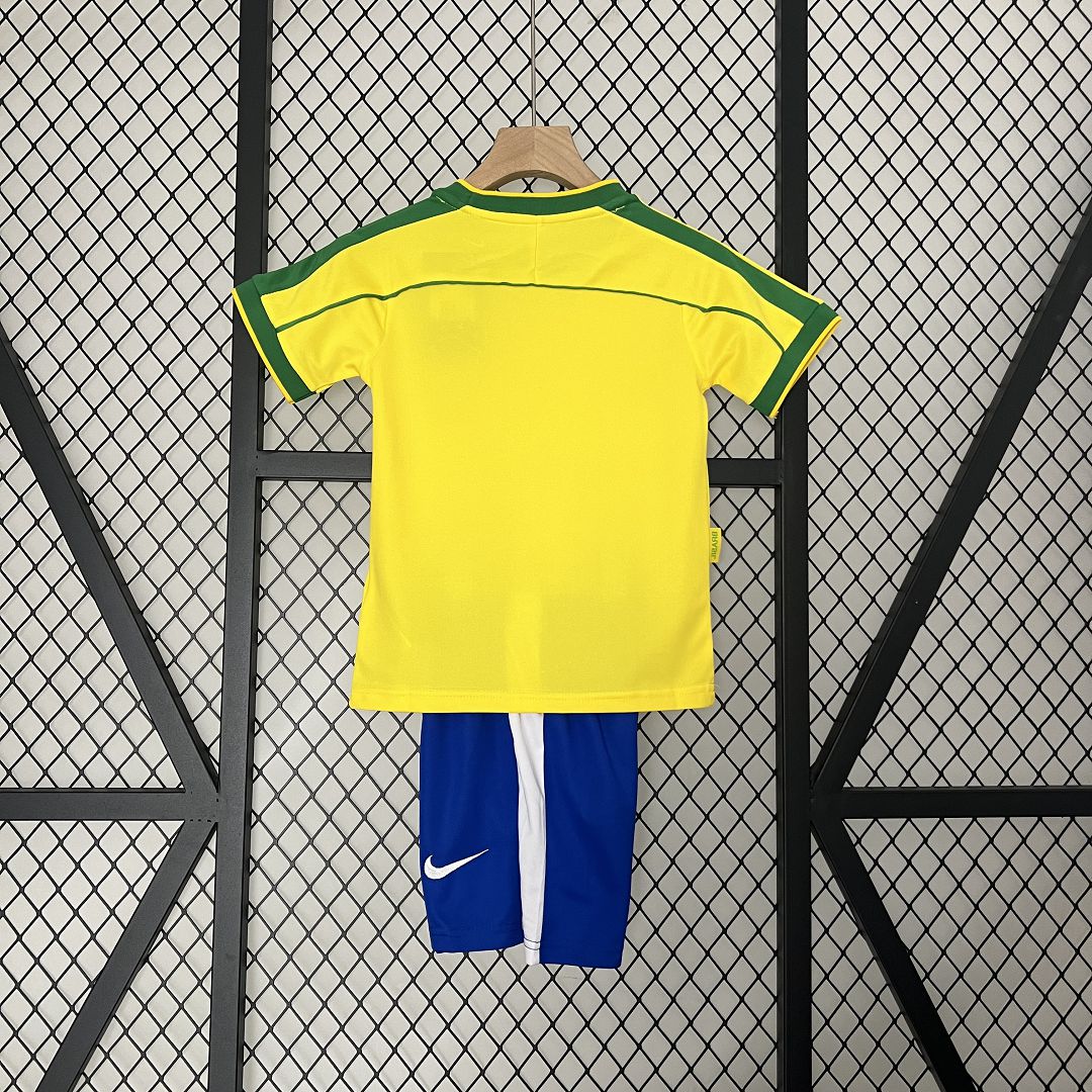 Brazil Home Retro Kids Kit 1998