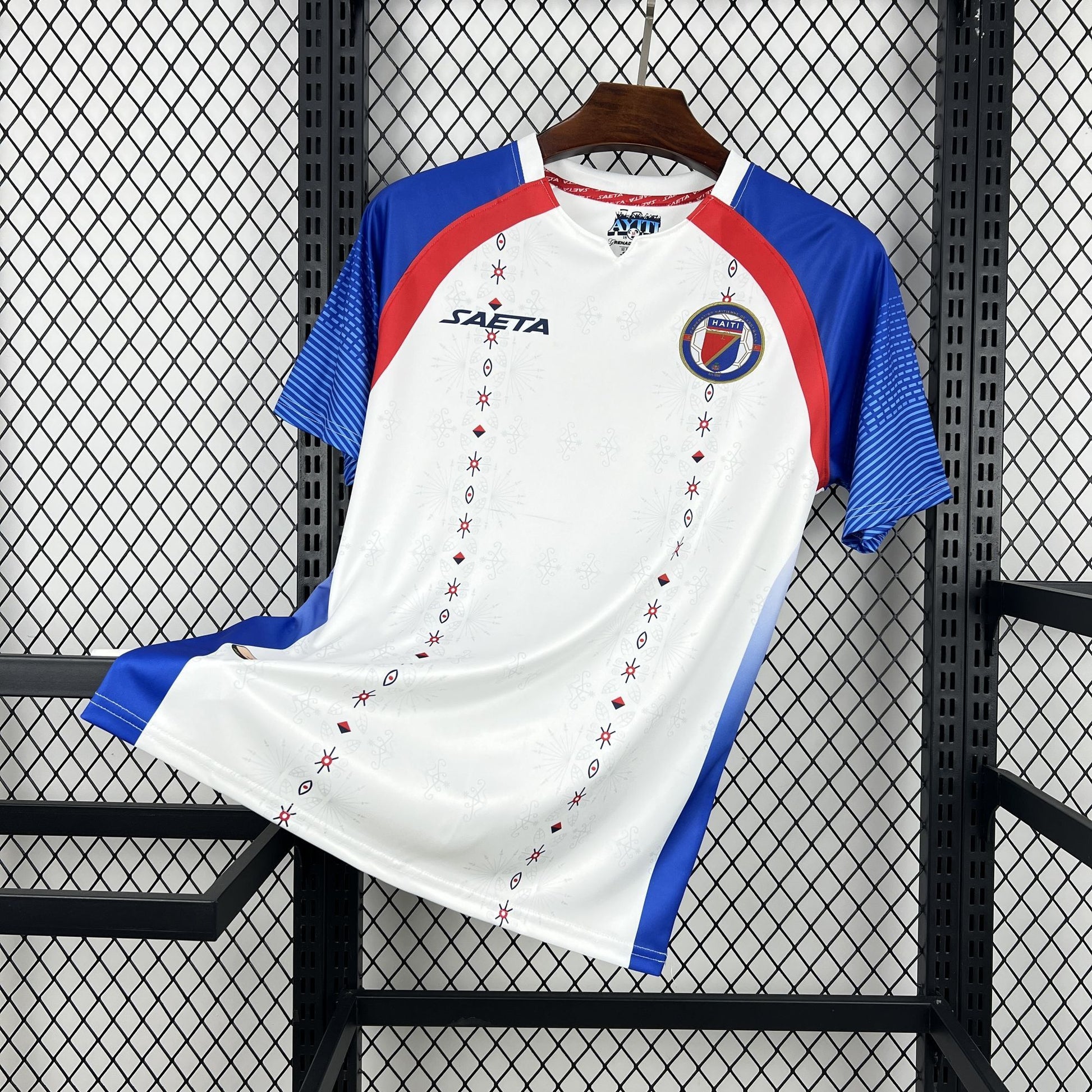 Mens Haiti 2026 World Cup Away Jersey - Fan Version - Jersey Zone