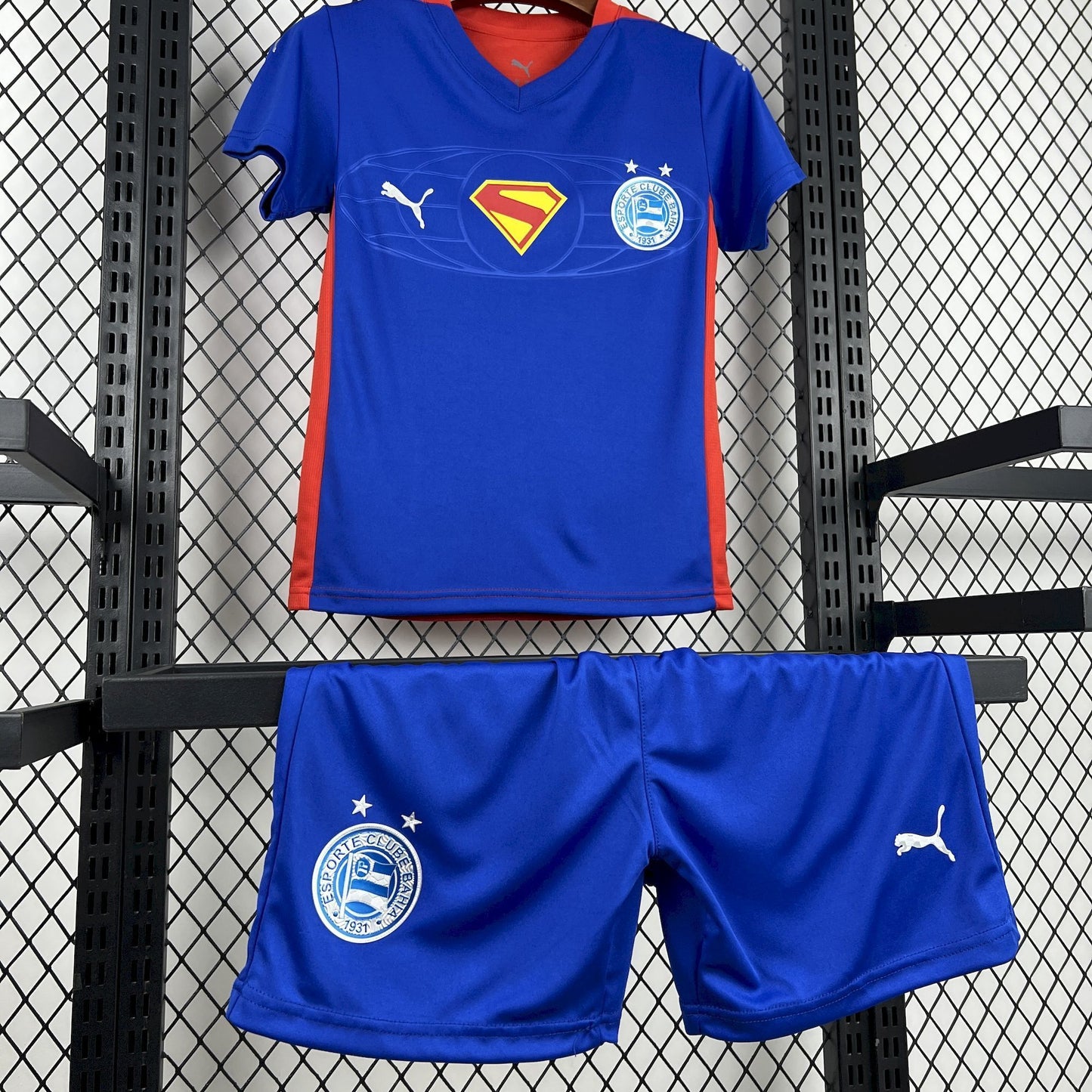 Kids Bahia 2025/26 Superman Collaboration Kit Infantil