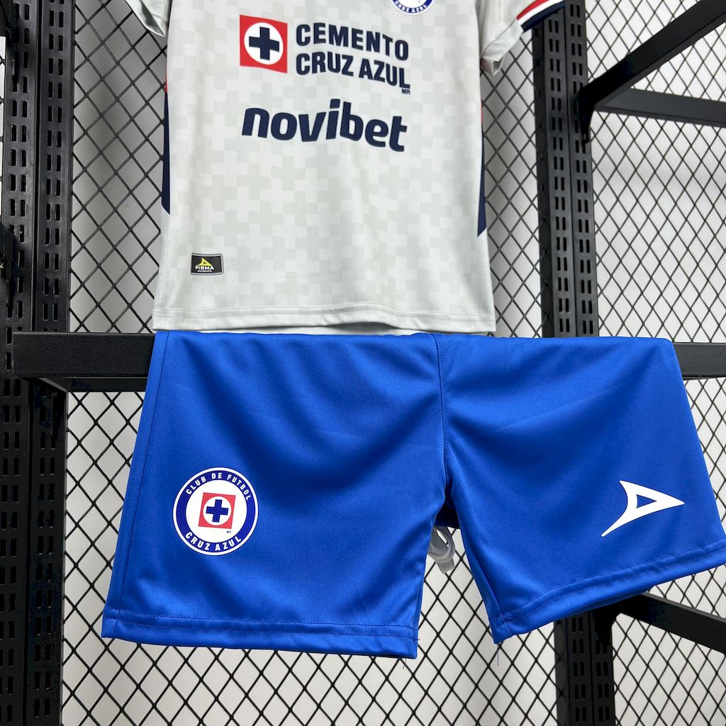 Cruz Azul 2025/26 Away Kids Kit