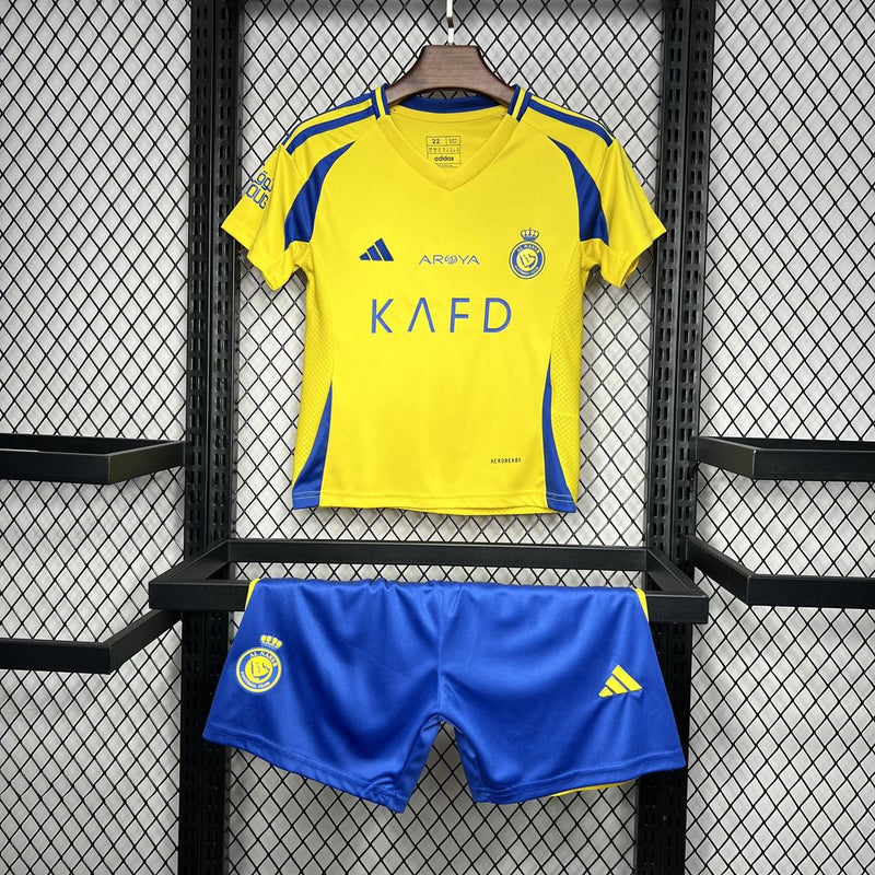 Al-Nassr 2024/25 Home Kids Kit - Adidas