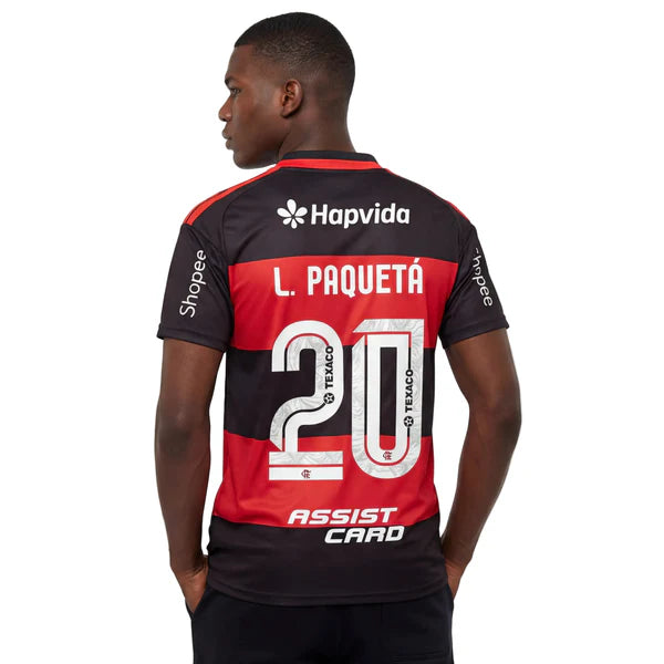 Flamengo 26/27 Home Jersey #PAQUETA - All Sponsors - Fan Version