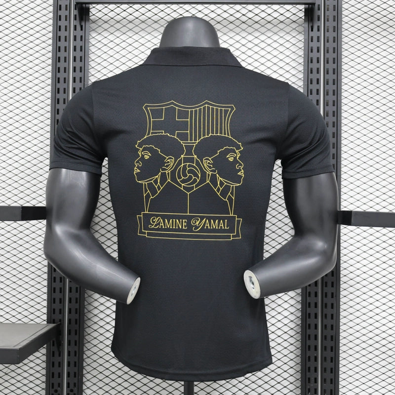 Barcelona 25/26 Black - Special Edition Jersey - Player Version - Slim Fit