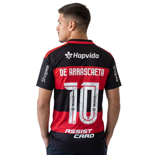 Flamengo 26/27 Home Jersey #DE ARRASCAETA - All Sponsors - Fan Version