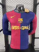 Barcelona 2025/26 Travis Scott Authentic Player Long Sleeve [Slim Fit]