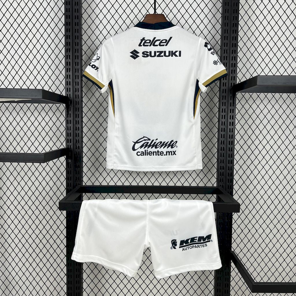 Pumas UNAM 2025/26 Home Kids Kit
