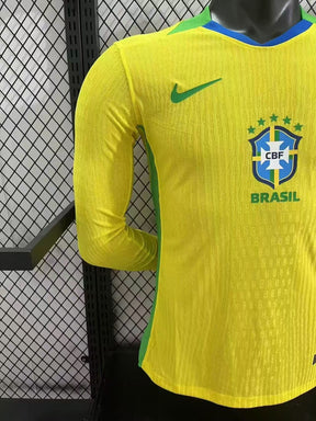 Brazil 2025/26 Authentic Player Long Sleeve Brasil [Slim Fit]