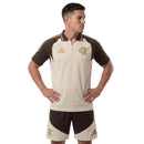 Conjunto Flamengo Treino C/Zíper 26/27 - Bege