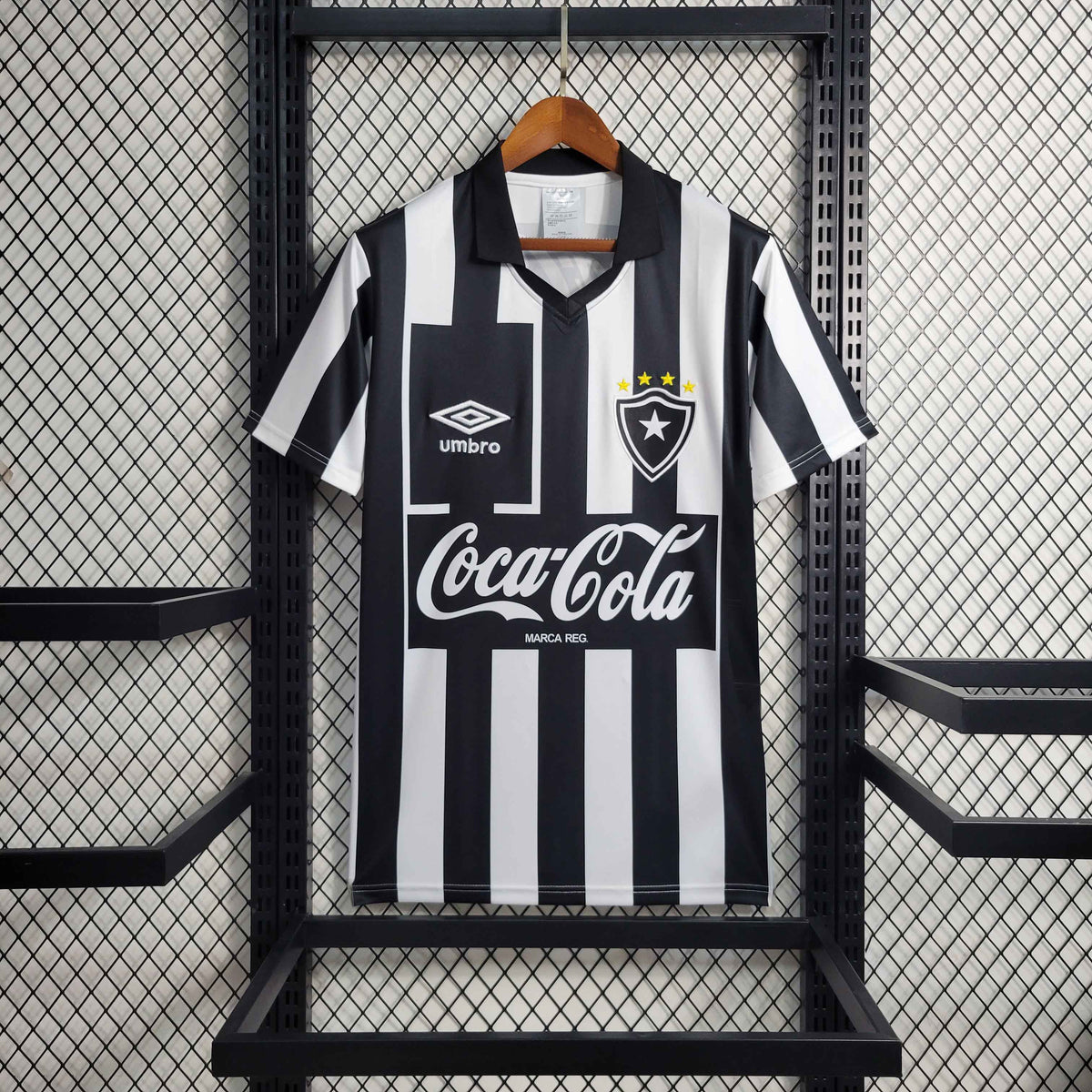 Botafogo Retro Away 1997 Jersey Coca-Cola