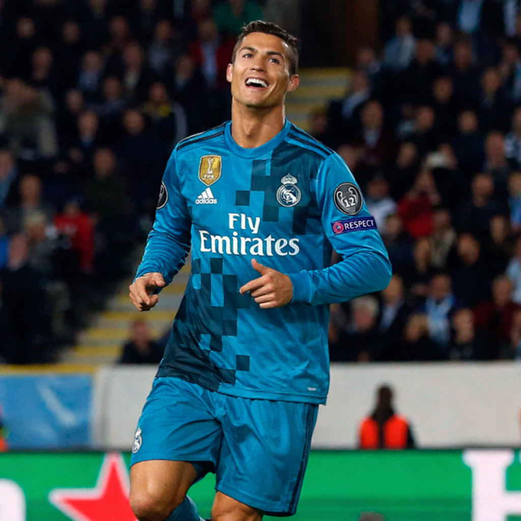 Real Madrid 17/18 III Third Jersey - Long Sleeve Retro Ronaldo #7