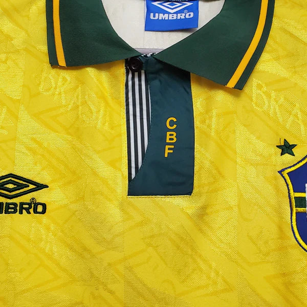 Brazil 91/93 I Home Jersey - Retro Version