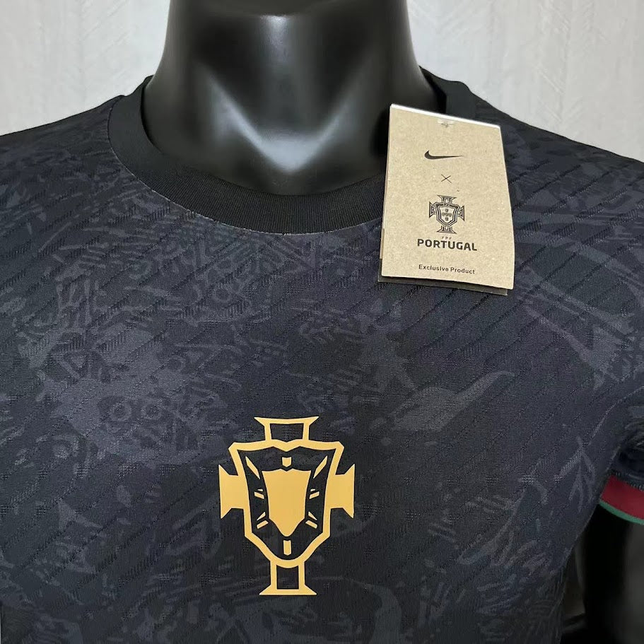 Portugal 25/26 Special Edition Jersey - Player Version [Slim Fit] black