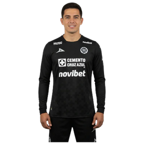 Cruz Azul Third 25/26 Long Sleeve Black - Fan Version