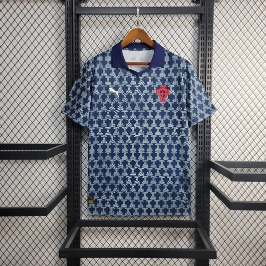 Portugal 25/26 Training Jersey - Navy Blue - Fan Version